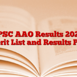 OPSC AAO Results 2025, Merit List and Results PDF