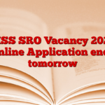 TISS SRO Vacancy 2025 Online Application ends tomorrow