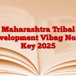 Maharashtra Tribal Development Vibag North Key 2025