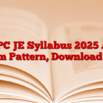 NHPC JE Syllabus 2025 And Exam Pattern, Download PDF