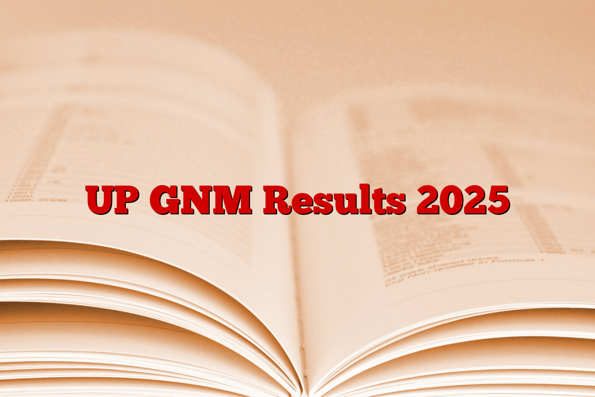 UP GNM Results 2025