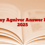 Army Agnivor Answer Key 2025