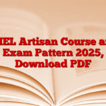 BHEL Artisan Course and Exam Pattern 2025, Download PDF