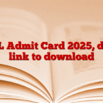 BPCL Admit Card 2025, direct link to download
