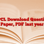 BPCL Download Question Paper, PDF last year