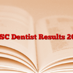 BTSC Dentist Results 2025