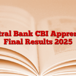 Central Bank CBI Apprentice Final Results 2025