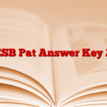 MPESB Pat Answer Key 2025