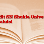 Pandit SN Shukla University Shahdol प्रथम वर्ष के एडमिट कार्ड कैसे डाउनलोड करें