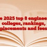 Pune 2025 top 8 engineering colleges, rankings, placements and fees