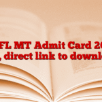 RCFL MT Admit Card 2025 out, direct link to download