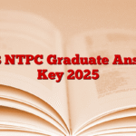RRB NTPC Graduate Answer Key 2025